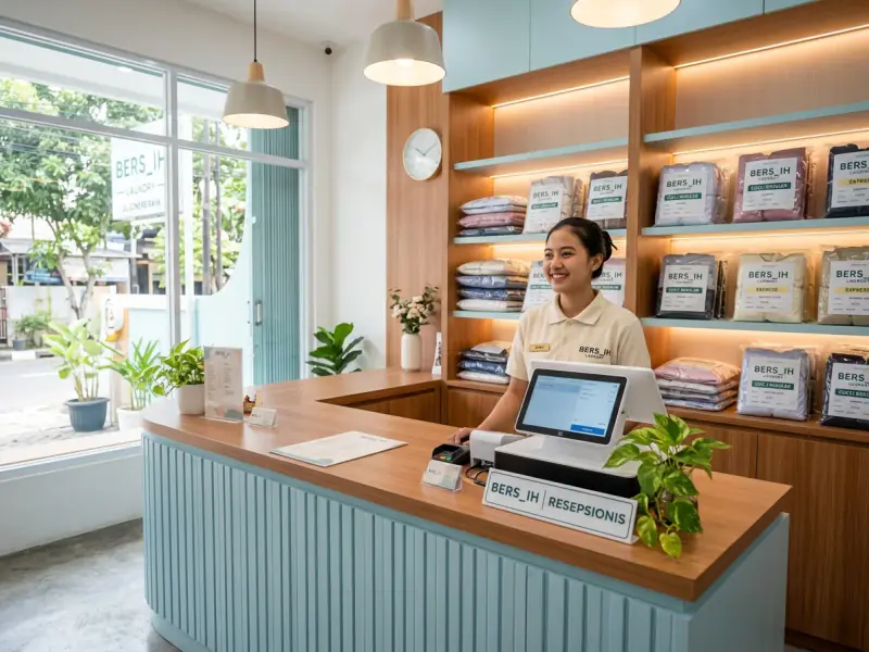 Resepsionis & Kasir Outlet